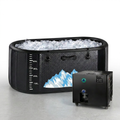 Cold Plunge Tub Built for Recovery Therapy, 248 Gallon Capacity, 1 HP Chiller System, WiFi Enabled Controls