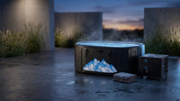 Cold Plunge Tub, 248 Gallon, 1 Horsepower, Heavy-Duty Ice Bath Tub for Athletes with Hot & Cold, Portable Inflatable Plunge Chiller with Water Treatment Kit, Immersion Therapy, Wifi (Black, 1 Set) — Lifestyle